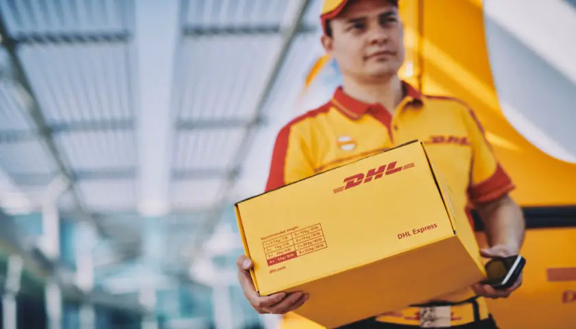 Meaning of “arrived at export facility” in DHL Tracking
