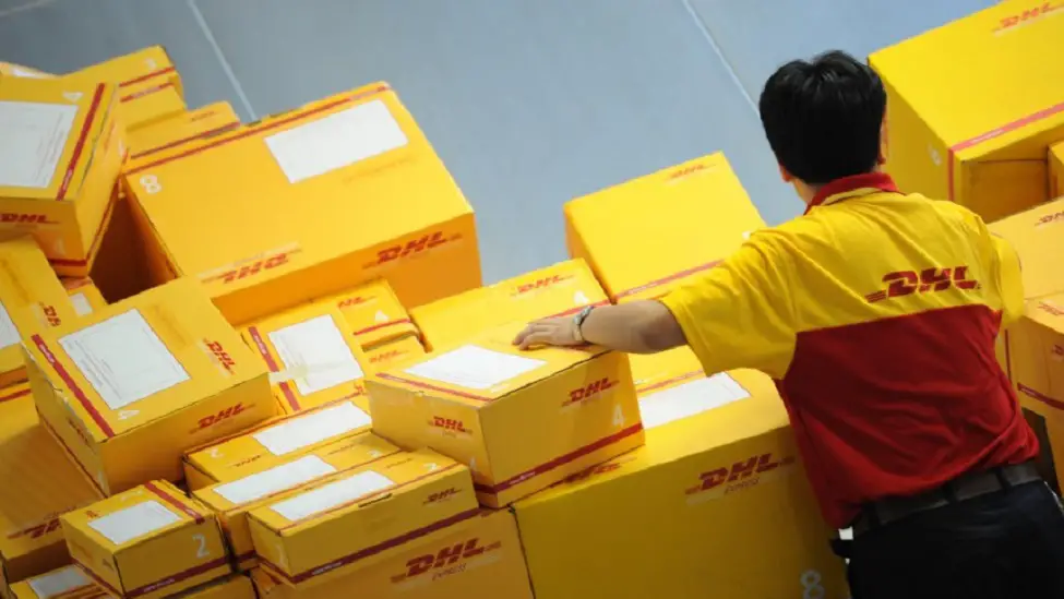 dhl arrived at export facility